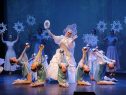 Для детей защитников состоялась Крещенская ёлка