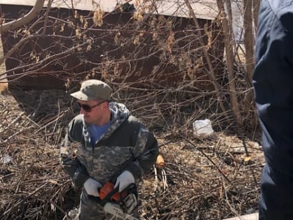 На  округе № 19 субботник прошел отлично