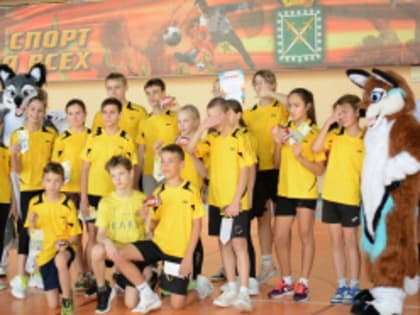 Спортивные соревнования среди школьников в Лесном