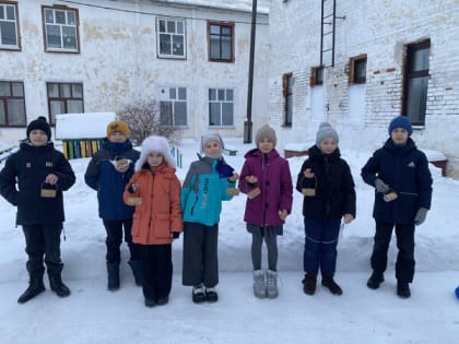 В центре Гармония прошла акция «Кормушка»