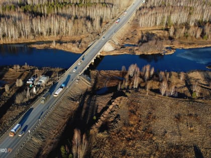 На время ремонта мост через Чусовую перекроют. Будет объезд по временному мосту