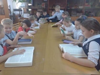 Школьникам Верхней Пышмы рассказали о русском языке