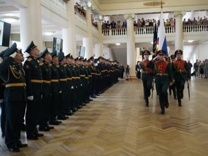 Из военного учебного центра УрФУ 54 лейтенанта отправятся к местам службы