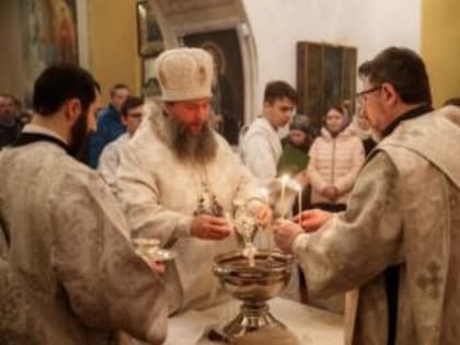 В праздник Богоявления правящий архиерей совершит ночную литургию в храме Георгия Победоносца в селе Слобода