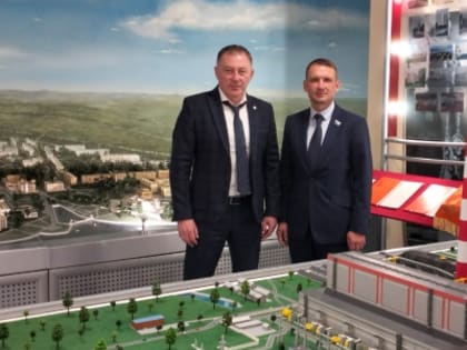 Депутат Александр Каптюг с рабочим визитом посетил Рефтинскую ГРЭС