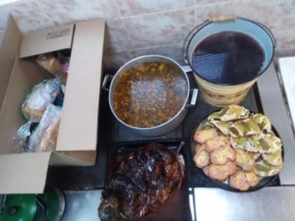 В храме нужны продукты и помощники