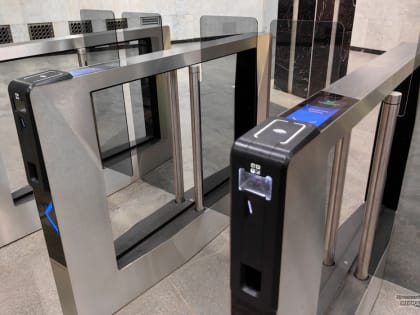 Замена турникетов в метро Екатеринбурга