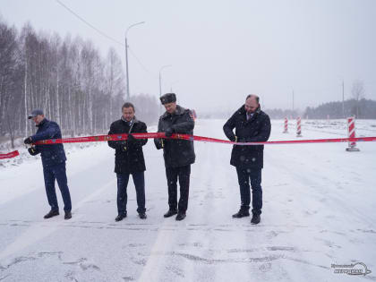 Дорожники открыли движение на участке федеральной трассы Р-242 Пермь — Екатеринбург