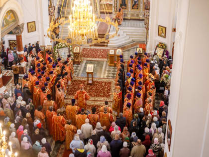 В День памяти святого Симеона в Свято-Николаевском монастыре Верхотурья совершена праздничная Божественная литургия