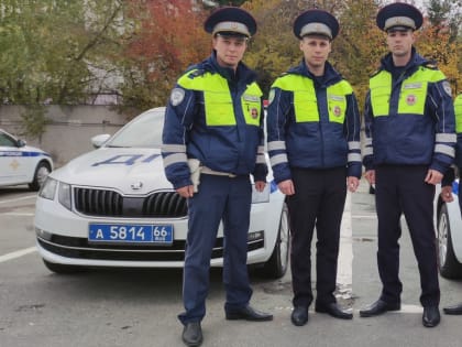 Сотрудники ГИБДД спасли ребёнка на Режевском тракте