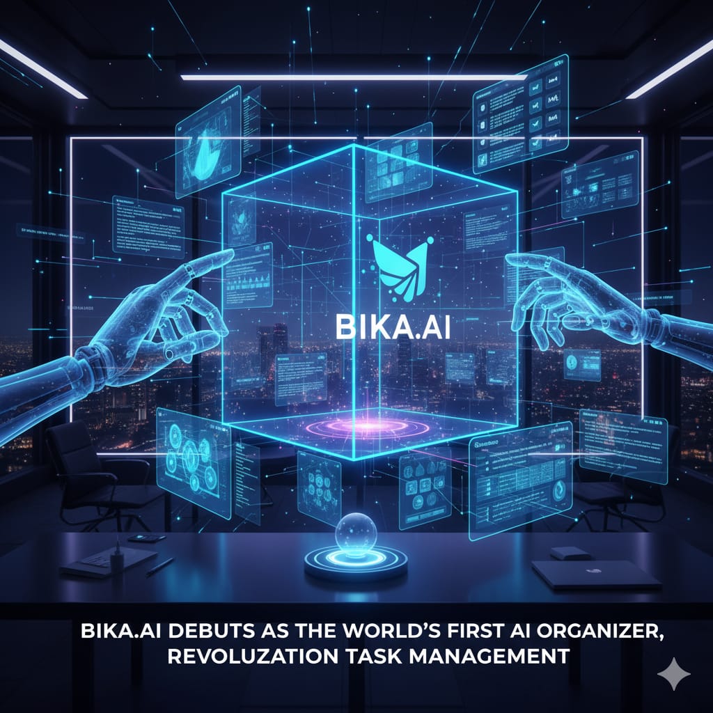 Bika.ai Debuts as the World’s First AI Organizer, Revolutionizing Task Management