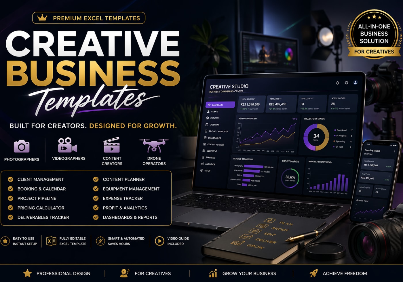Creative Studio Business Command Center