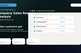 Company Sales Result Analysis Excel Template preview 4