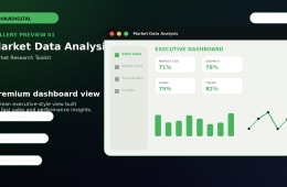 Market Data Analysis Excel Template preview 2