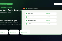 Market Data Analysis Excel Template preview 4