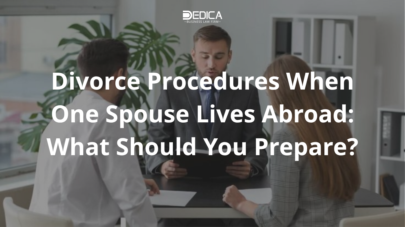  当配偶一方在国外时的离婚手续 