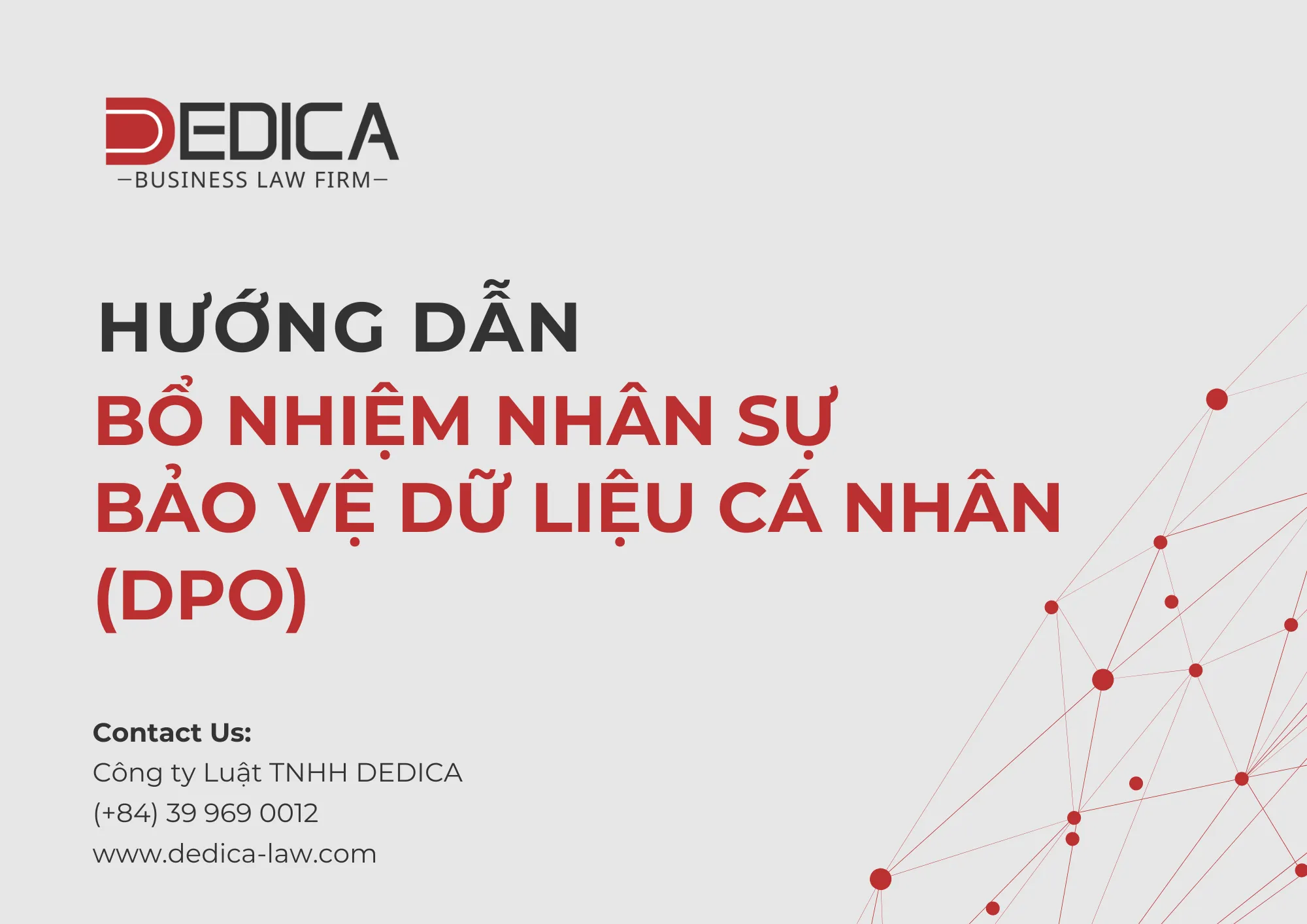 TỪ 01/01/2026, DOANH NGHIỆP CẦN CHỈ ĐỊNH NHÂN SỰ BẢO VỆ DỮ LIỆU CÁ NHÂN (DPO)
