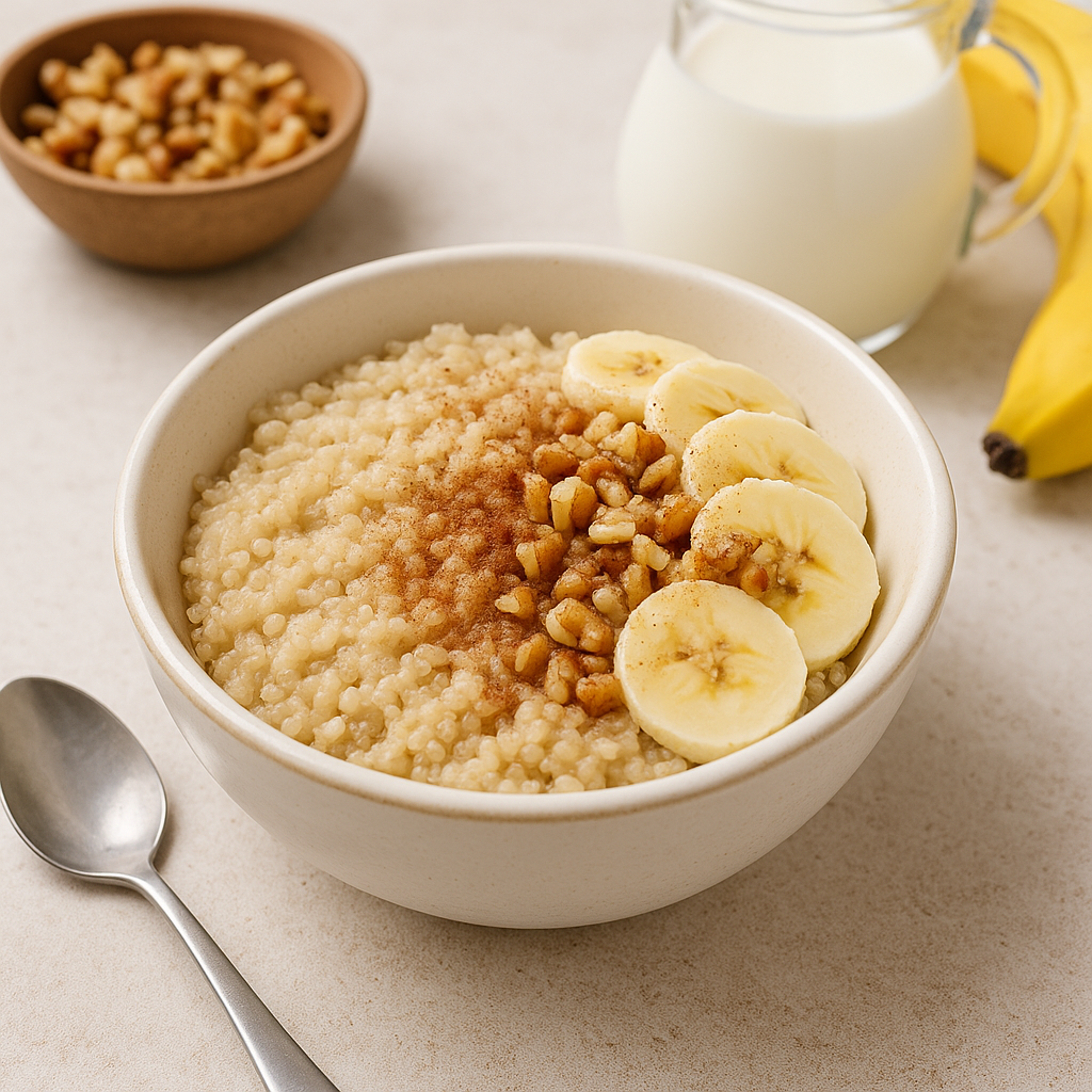 Warme Quinoa Ontbijt Bowl