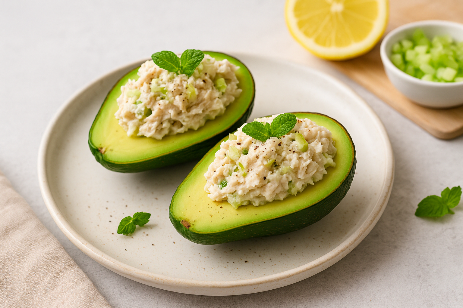 Gevulde Avocado