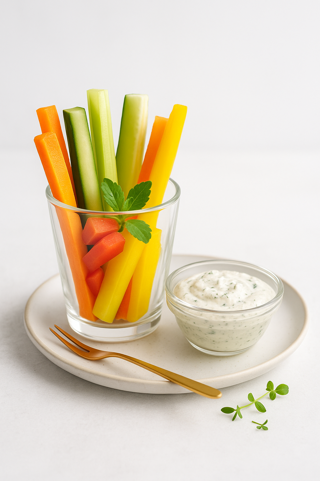 Groentesticks met Dip