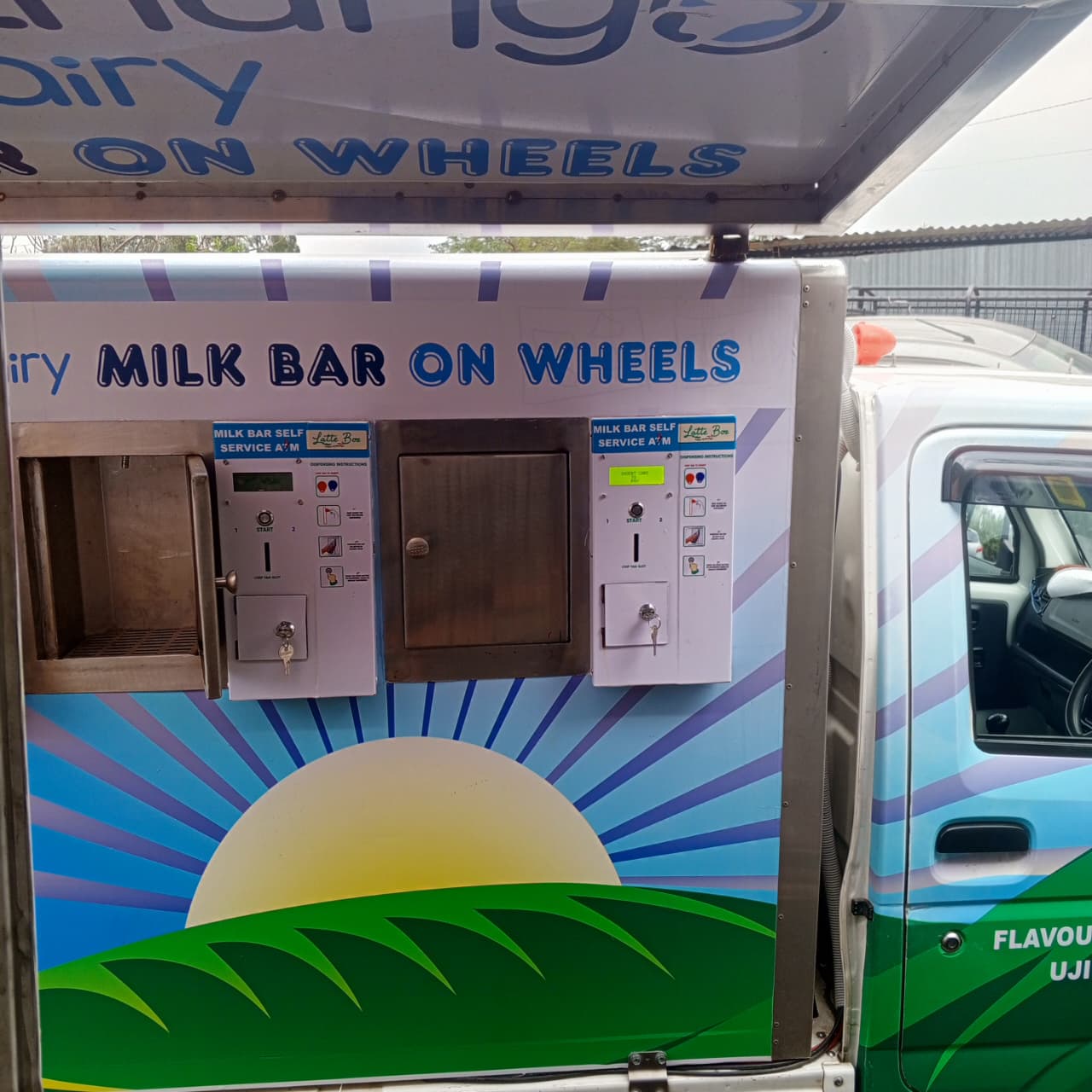 Cashless Mobile Milk ATM