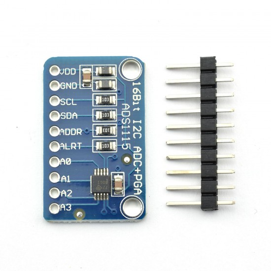 ADS1115 16-Bit Precision ADC Module (I2C Analog to Digital Converter)