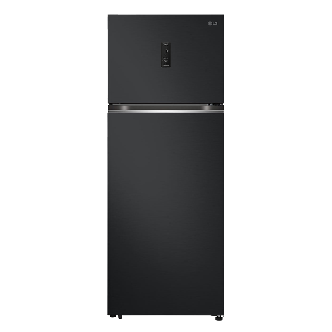 LG GN-B452PQBK 493L Top Freezer, Essence Matt Black