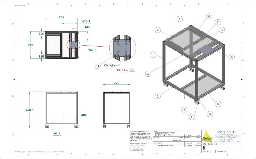 Robot Cart Spec
