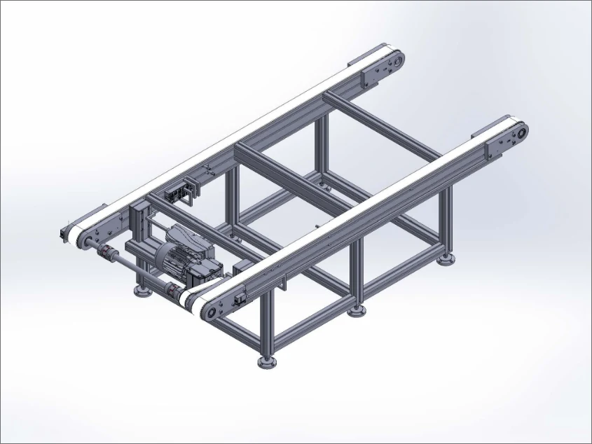 Toothed Timing Belt Conveyor