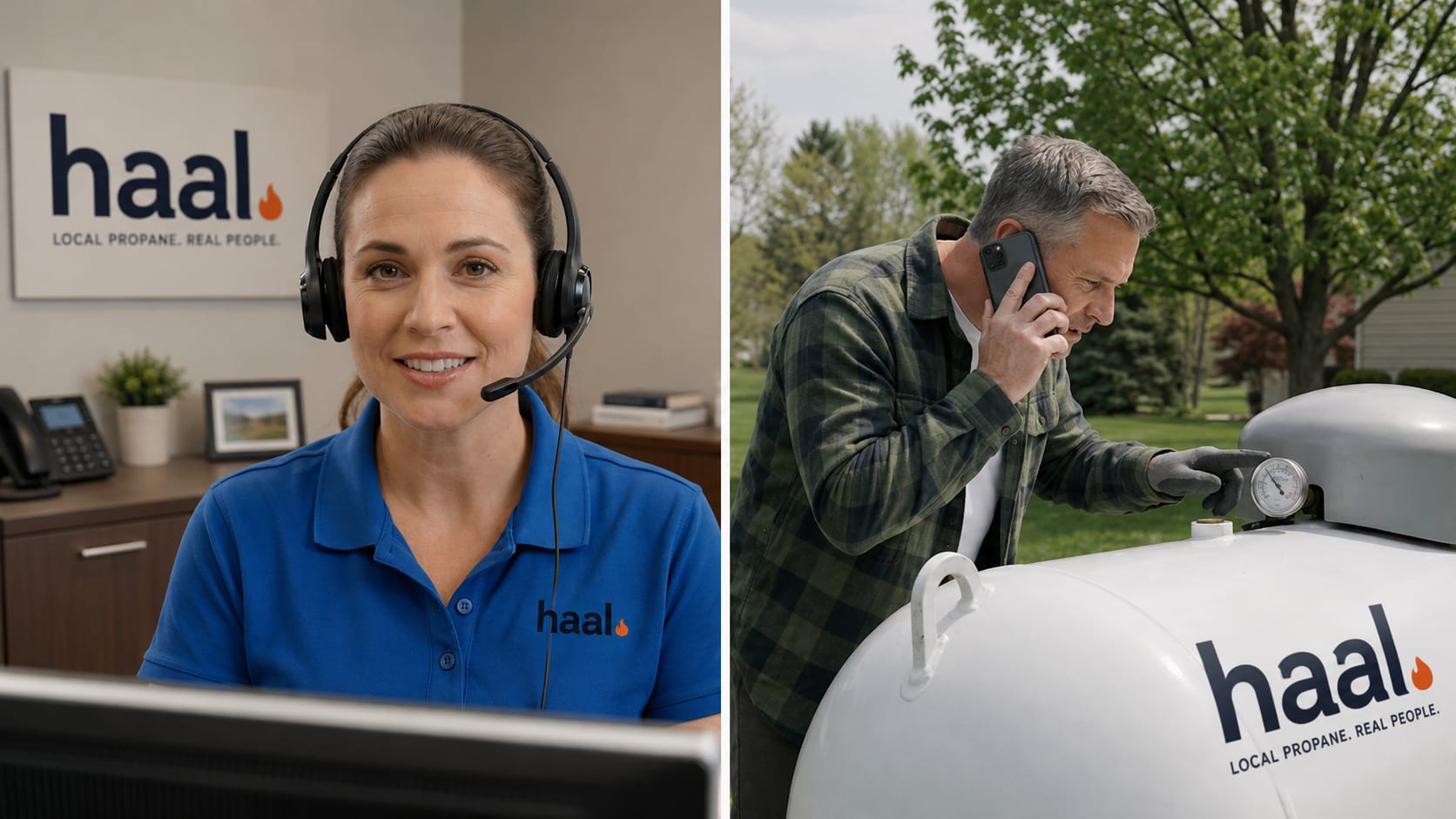 Alex answering while the team works