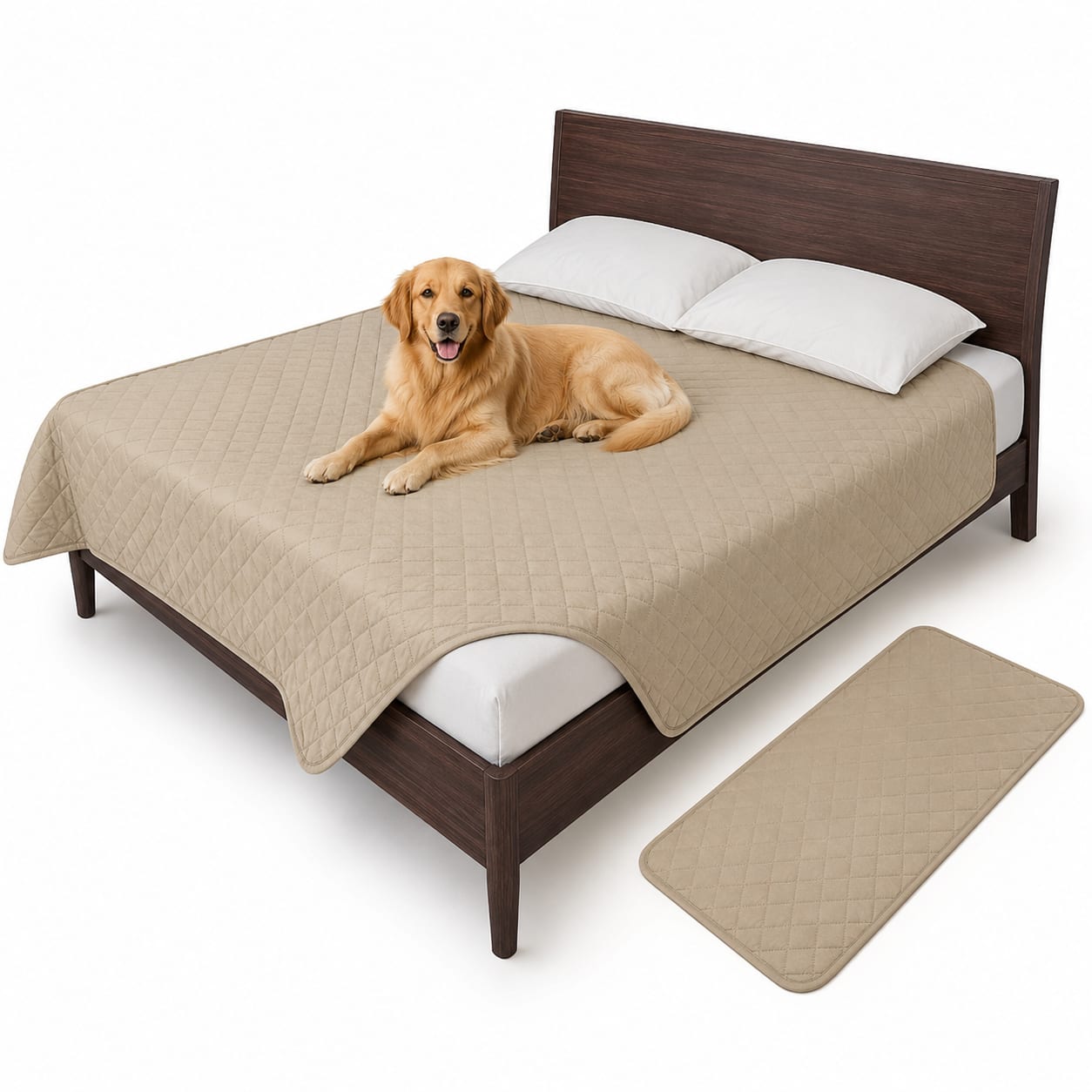 CozyShield Waterproof Pet Bed Throw