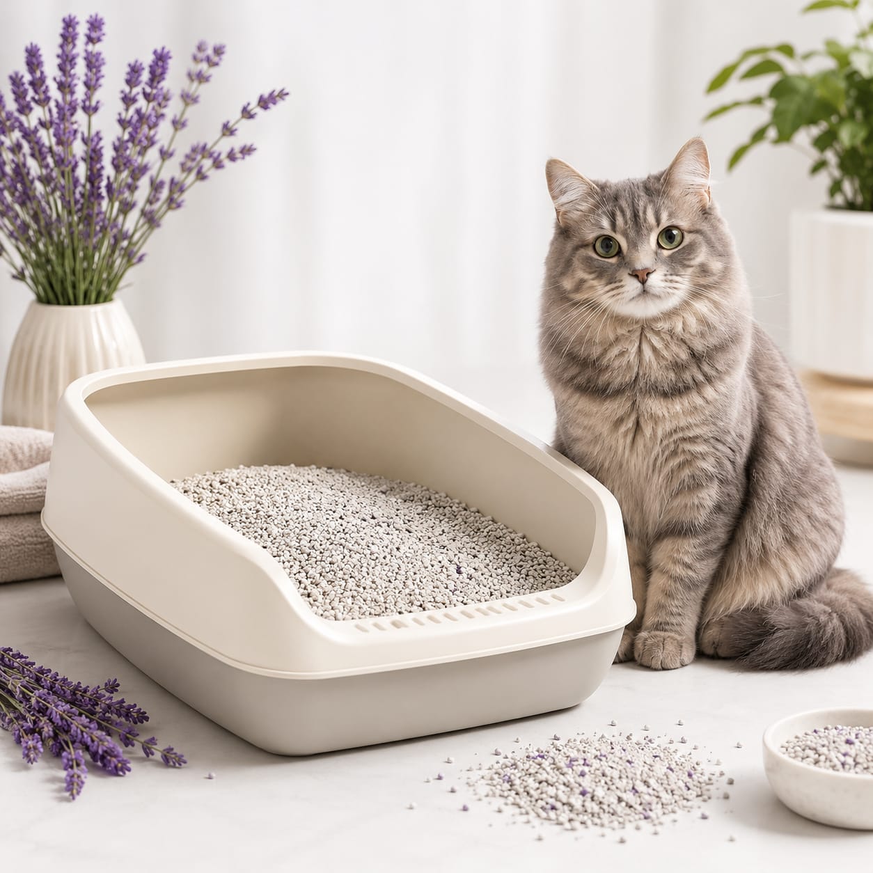 FreshPaws Lavender Cat Litter Crystals