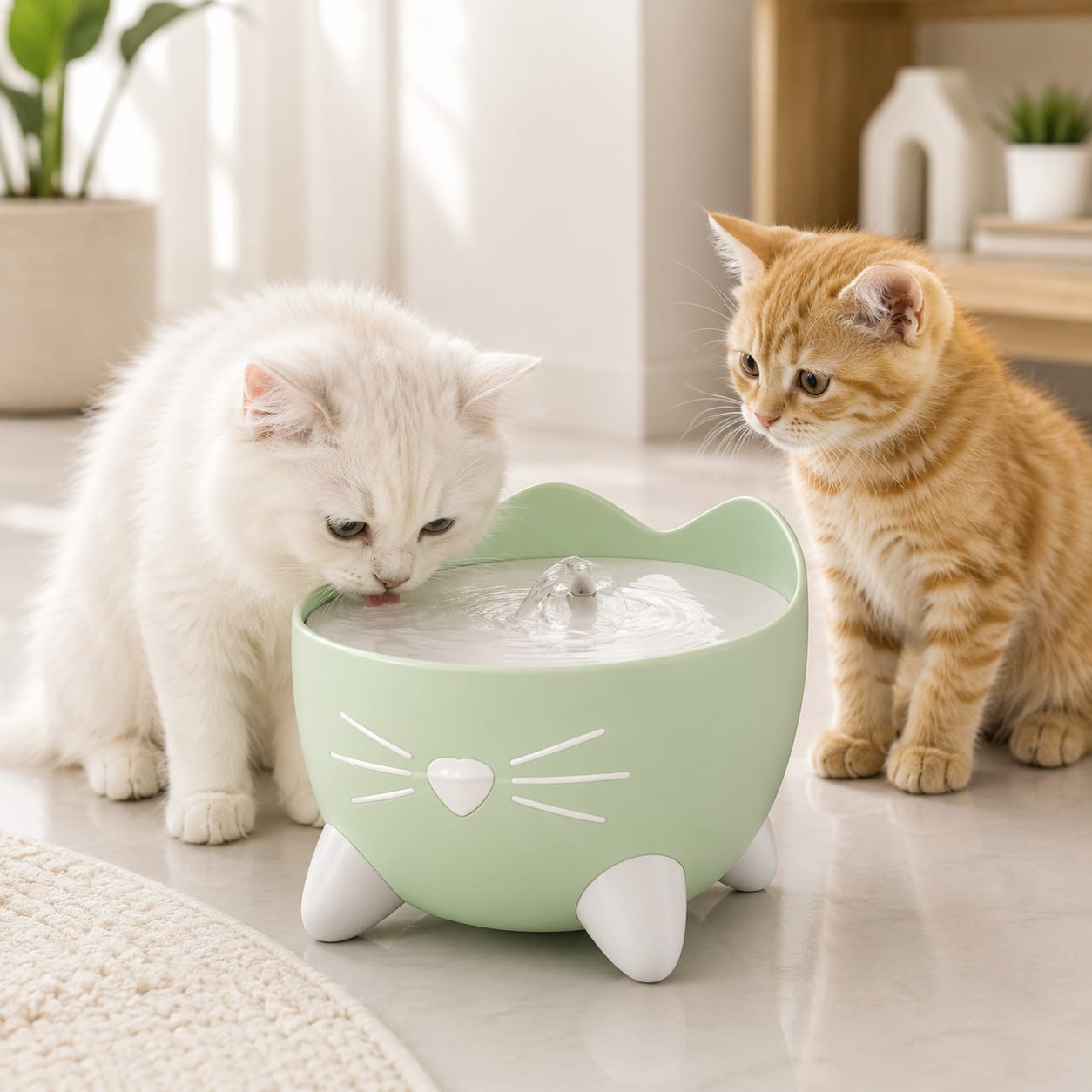 PixiFlow Cat Water Fountain
