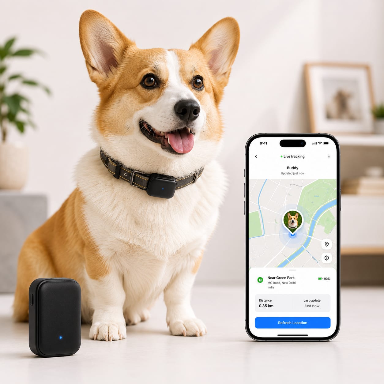 TrackPaw Mini GPS Pet Locator