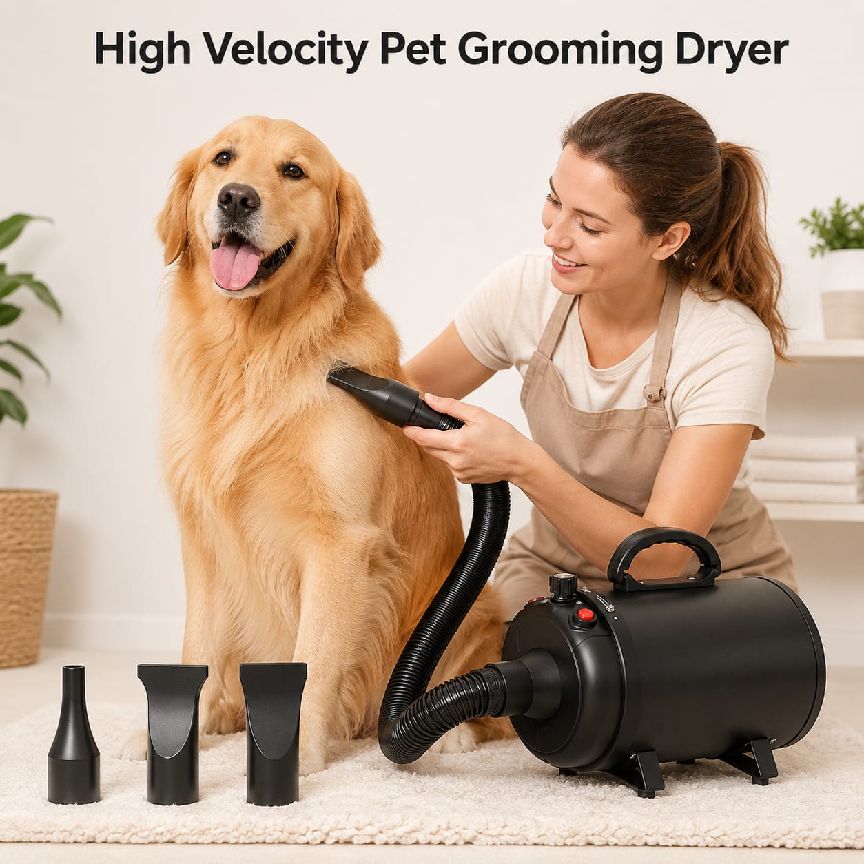 High Velocity Pet Grooming Dryer