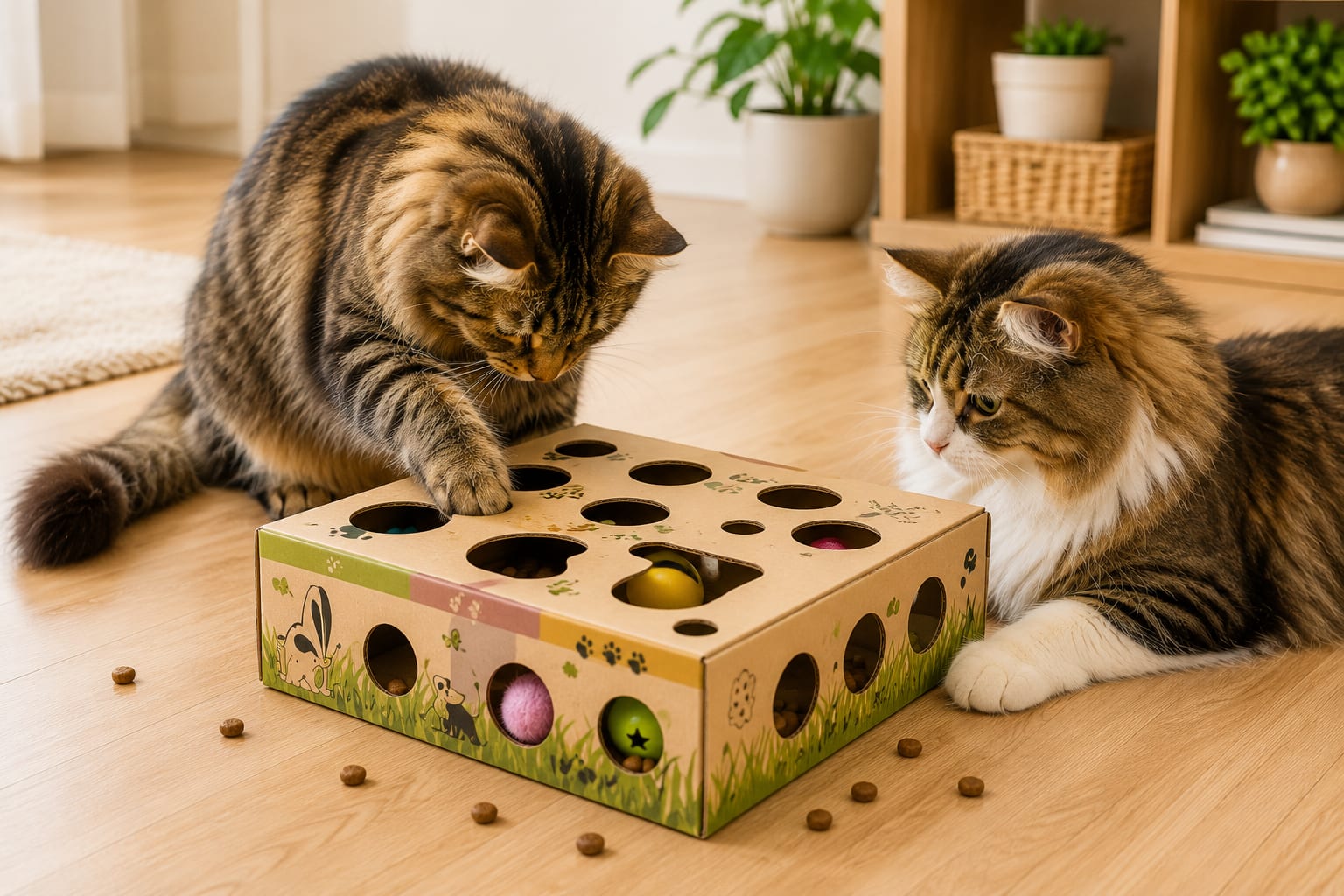 Cat Amazing Treat Maze Puzzle Feeder