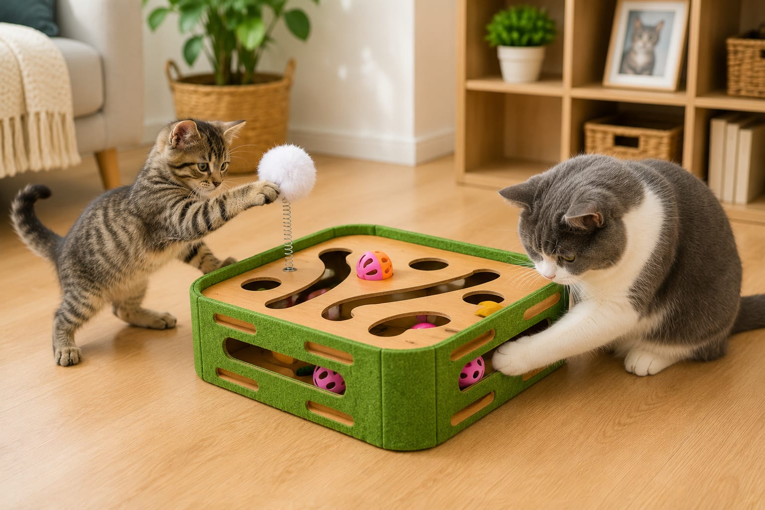 Glyvian 5-in-1 Cat Puzzle Box
