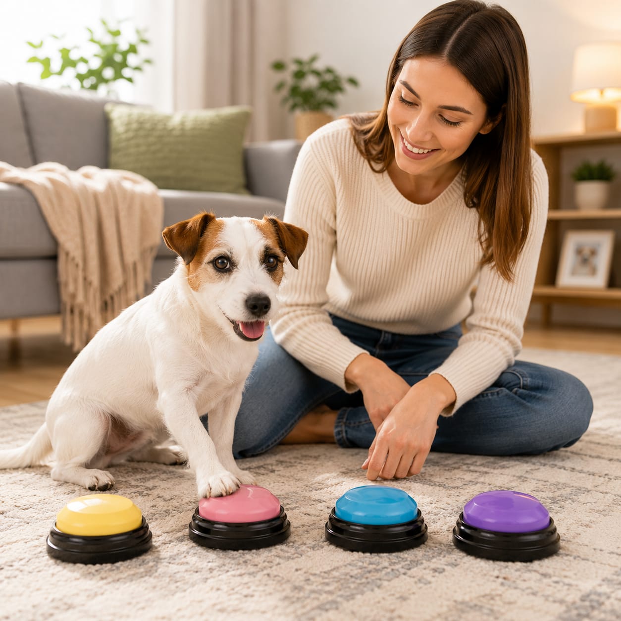 Voice Recording Dog Training Buttons
