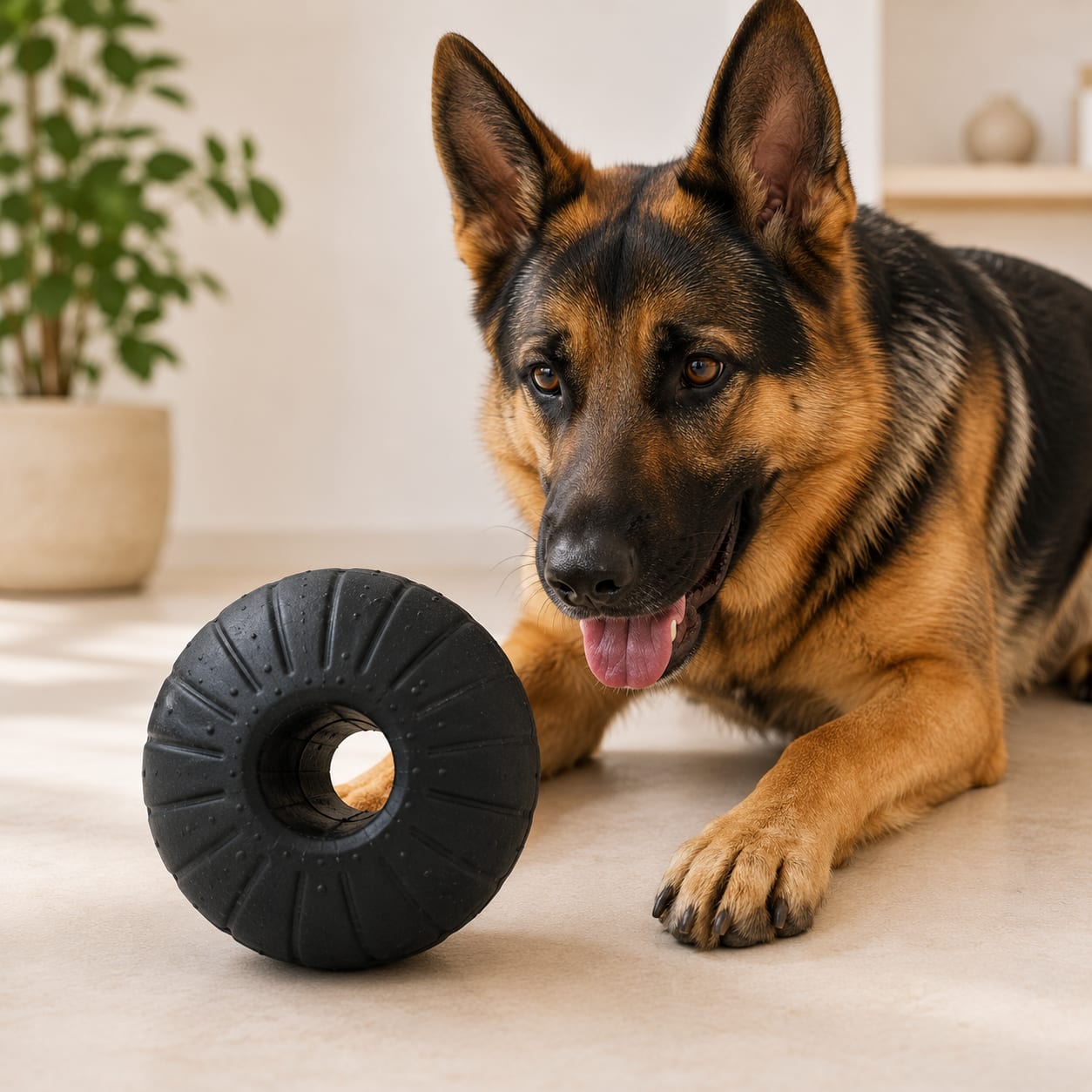 Goofy Tails Extreme Natural Rubber Dog Ball
