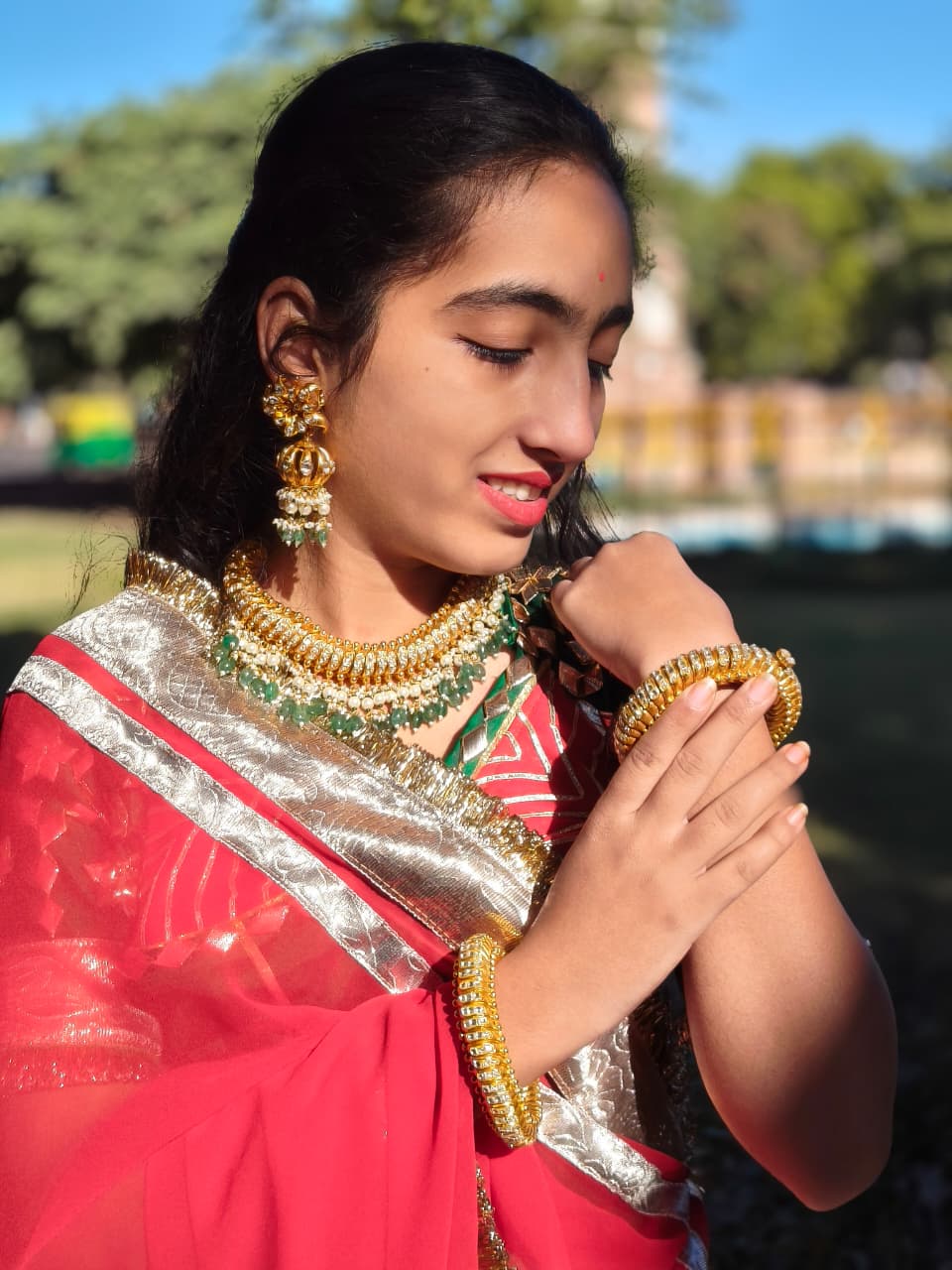3 stone sutarla bangles (Sutarla kada)
