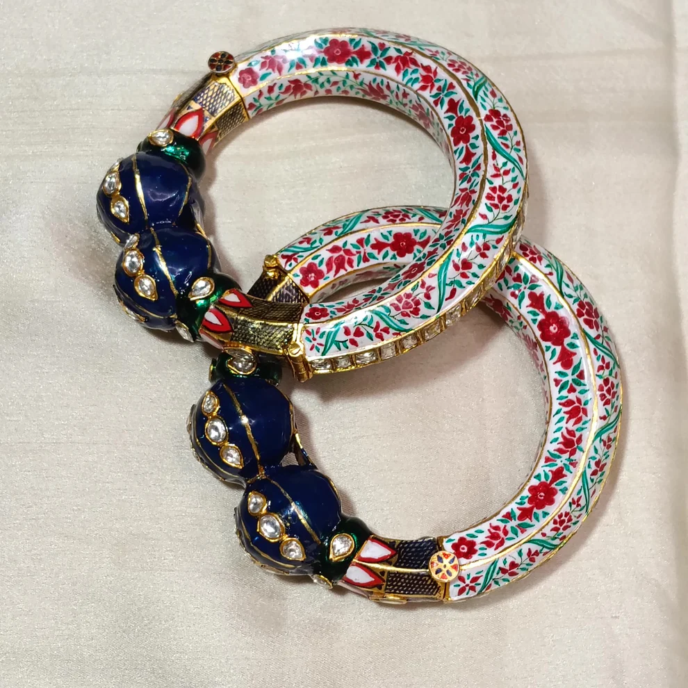 Floral Meena Kada View 2