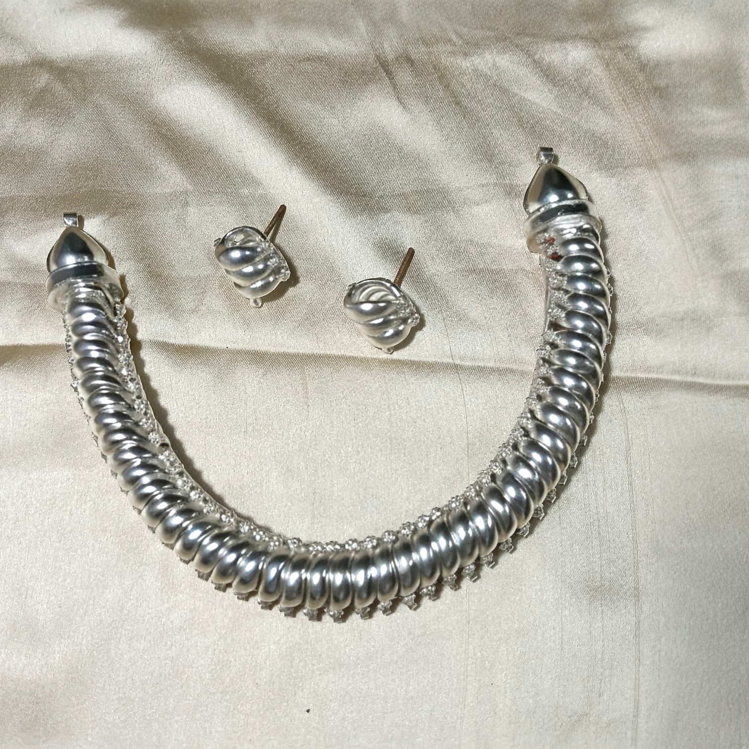 925 Silver Sutarla (Sutlada) Necklace View 2