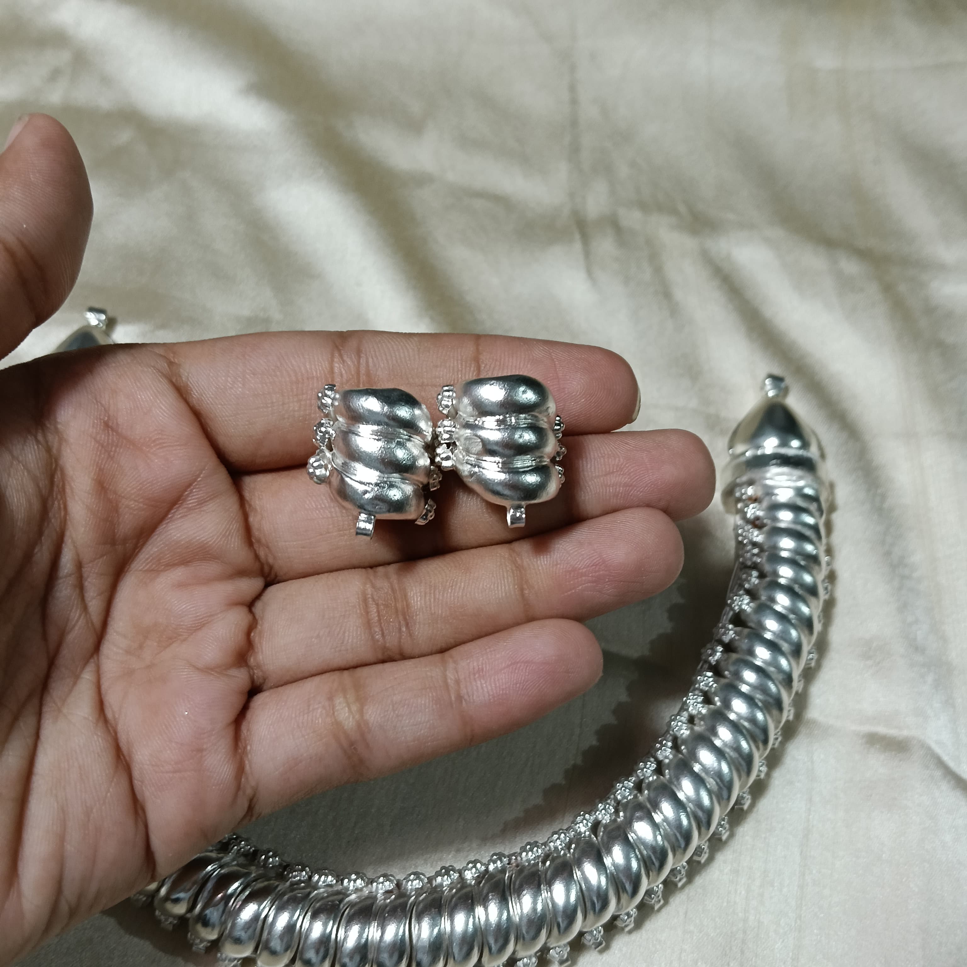 925 Silver Sutarla (Sutlada) Necklace