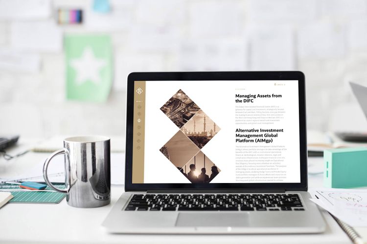 Dalma Capital website example