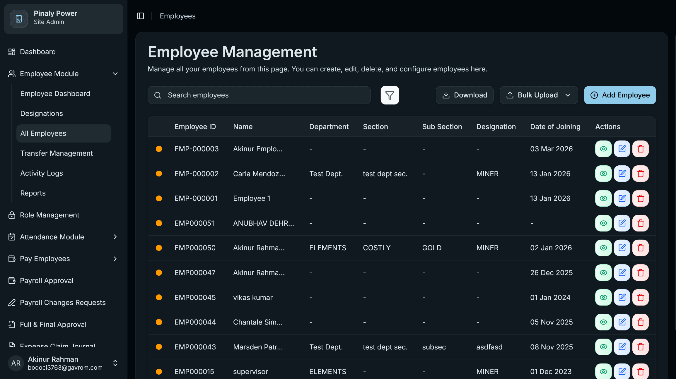 Employee Management
