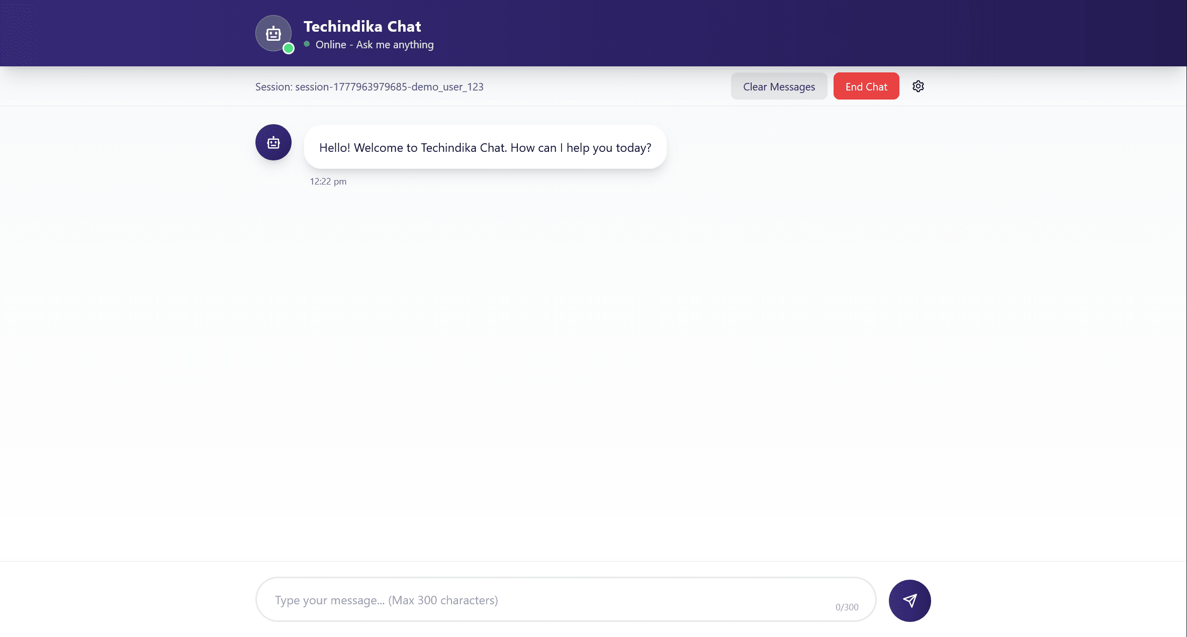 Chat Interface