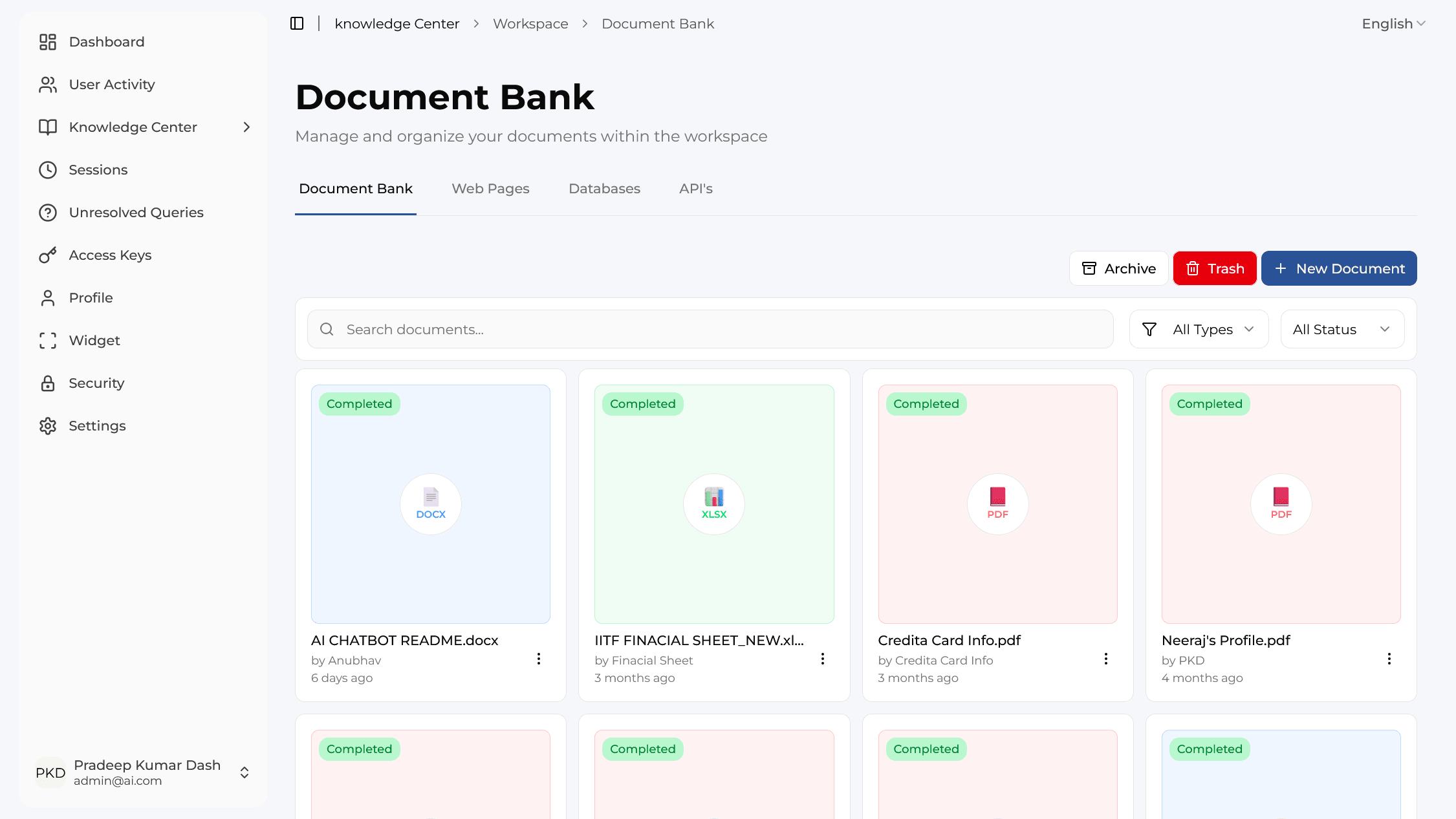Document Bank