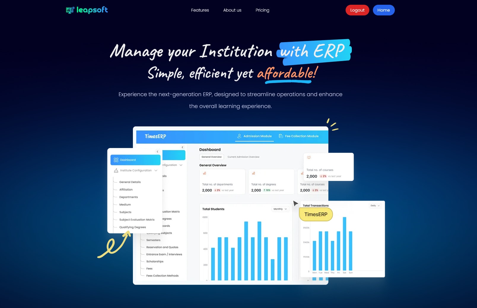 College ERP — Academic Management Platform