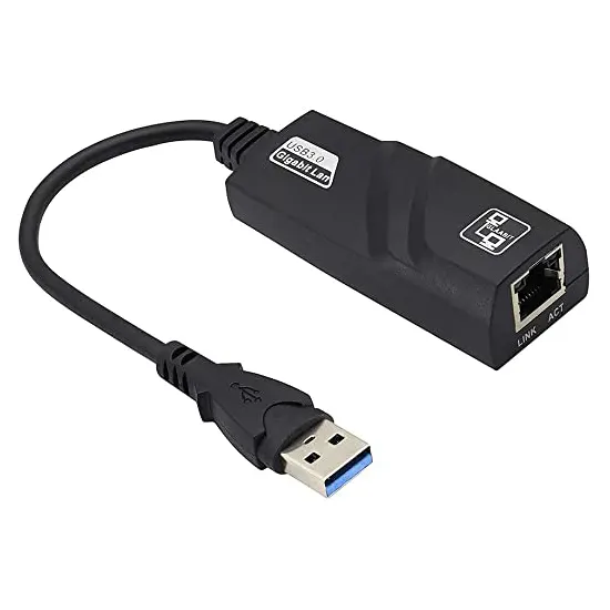 ADAPTADOR DE RED USB 3.0 a RJ45 GIGABIT ETHERNET