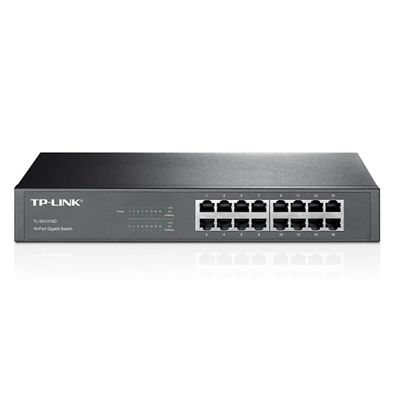 SWITCH TP-Link TL-SG1016D-16 PUERTOS